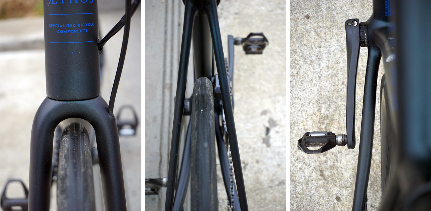 specialized aethos pro ultregra di2 road bike tire clearance