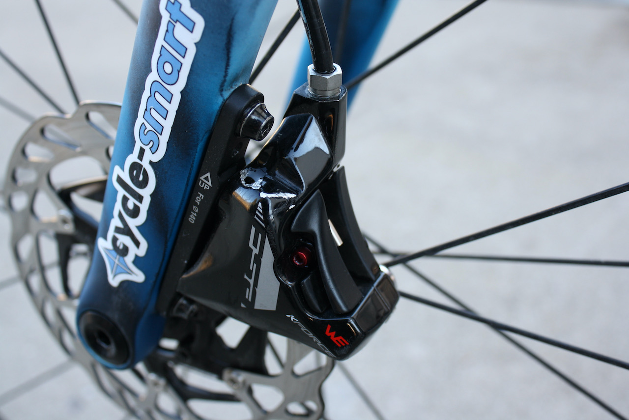 FSA WE Disc Review brake caliper detail