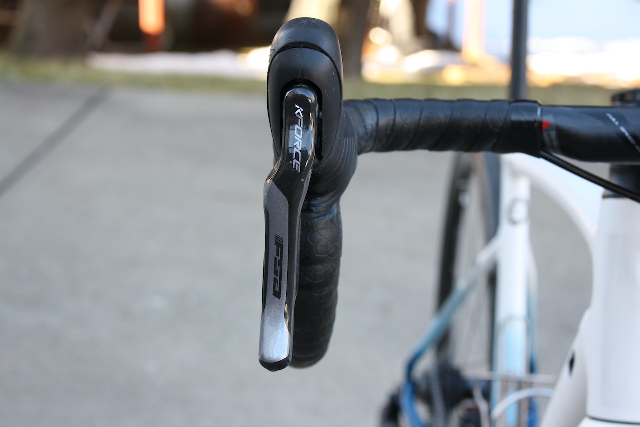 FSA WE Disc Review Shifter details rear