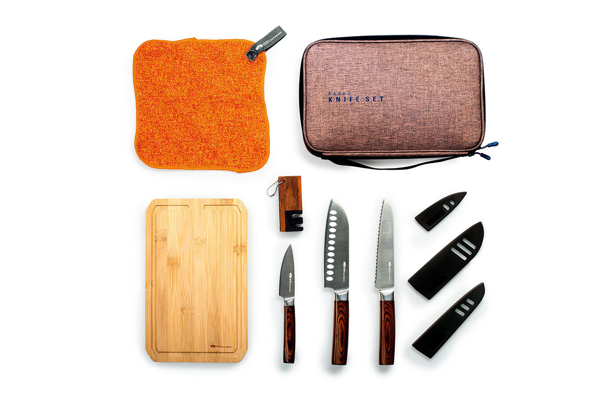 Rakau Knife Set Spread