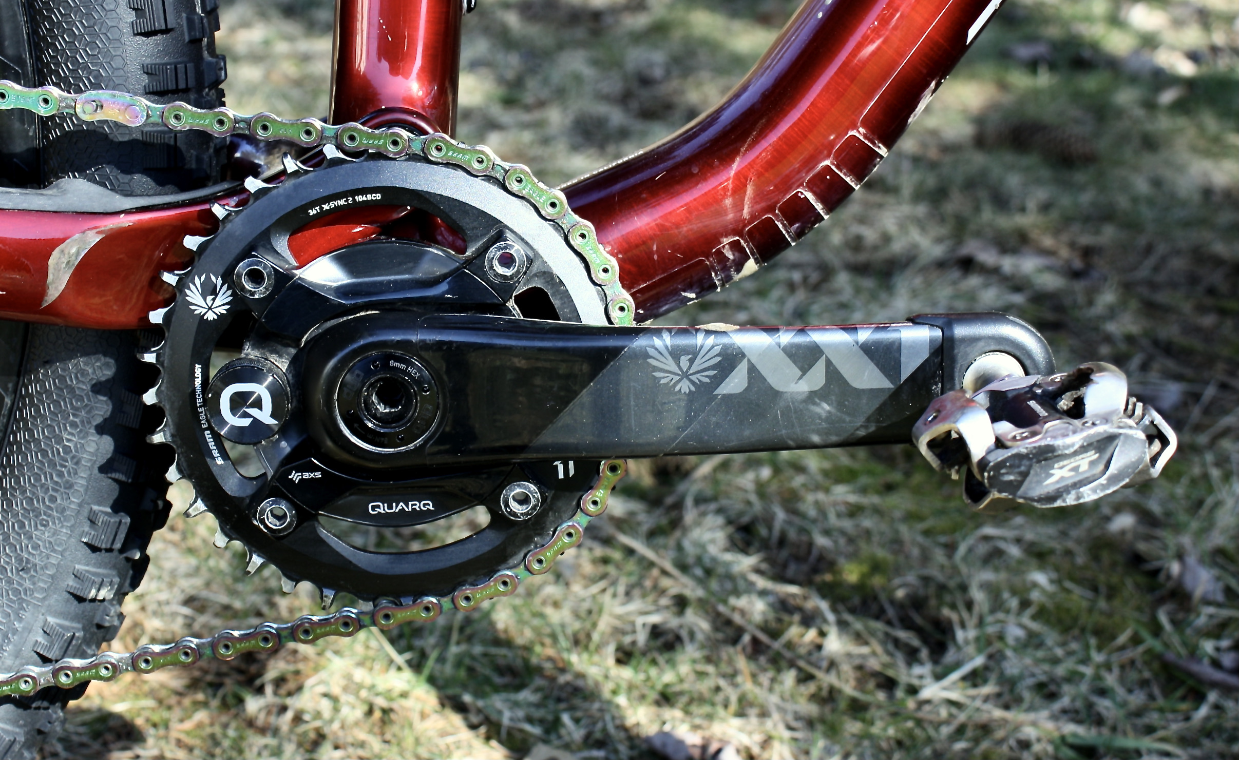 Best Mountain bike power meters Quarg installed