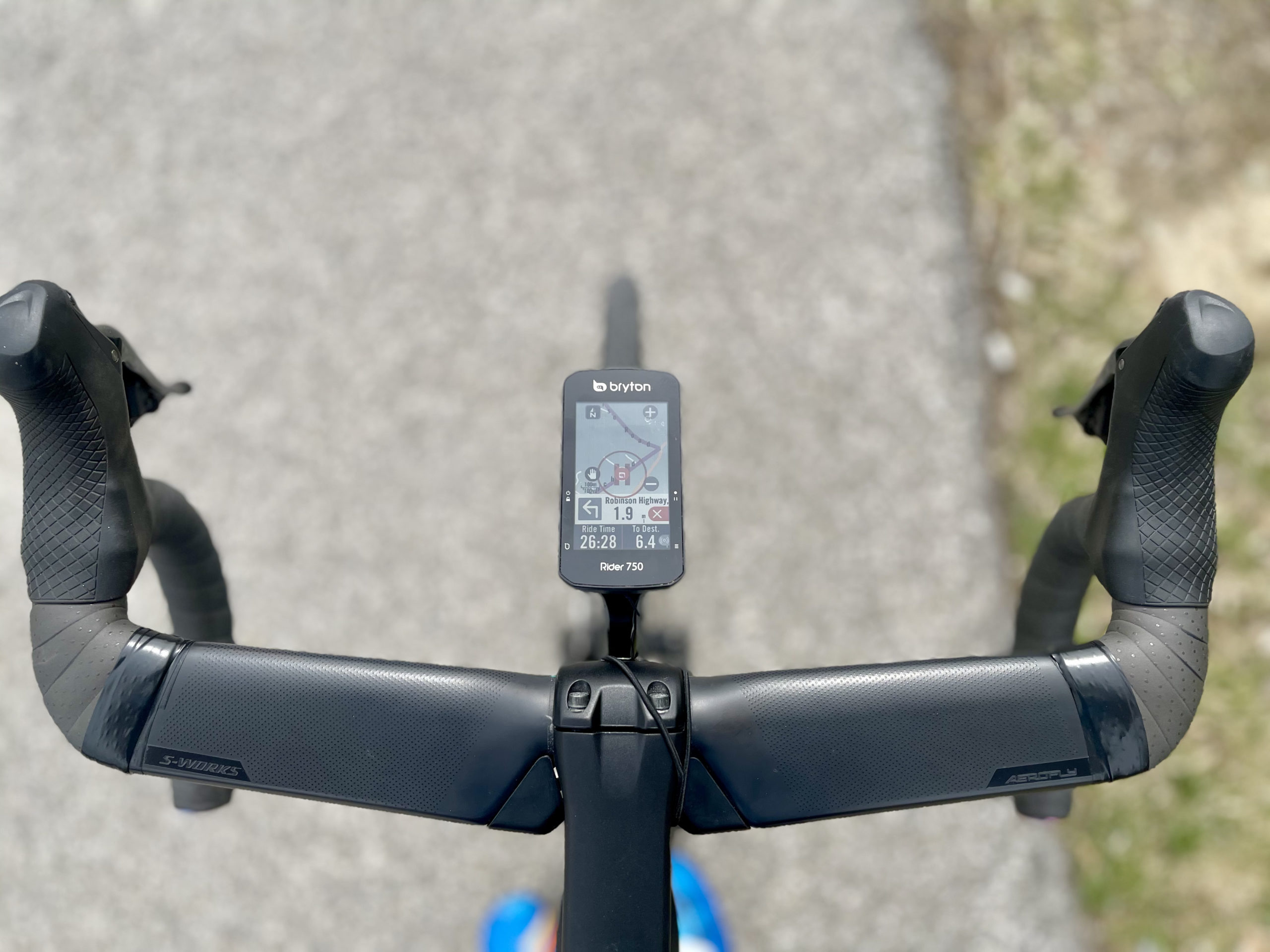Bryton Rider 750 Review nav calculation