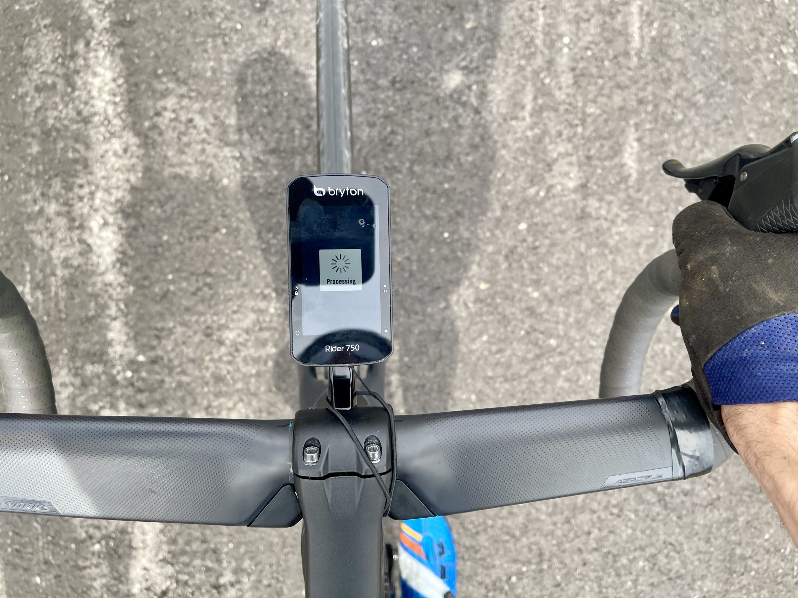 Bryton Rider 750 Review processing