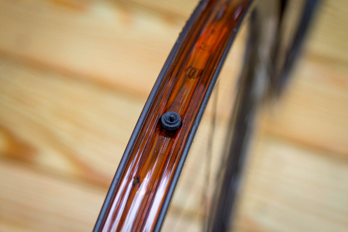 Easton EC90 AX gravel wheels rim tape