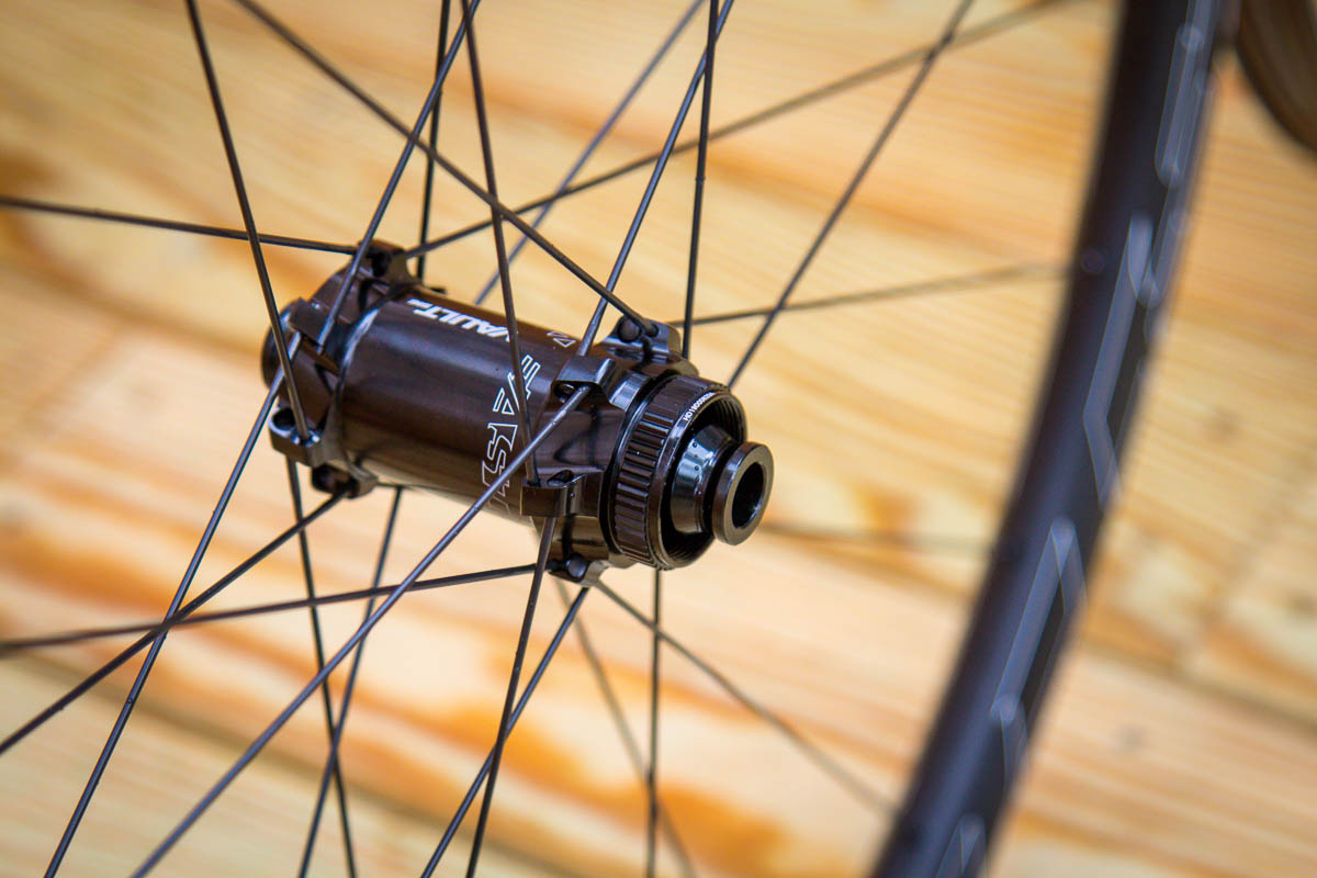 Easton EC90 AX gravel wheels front hub