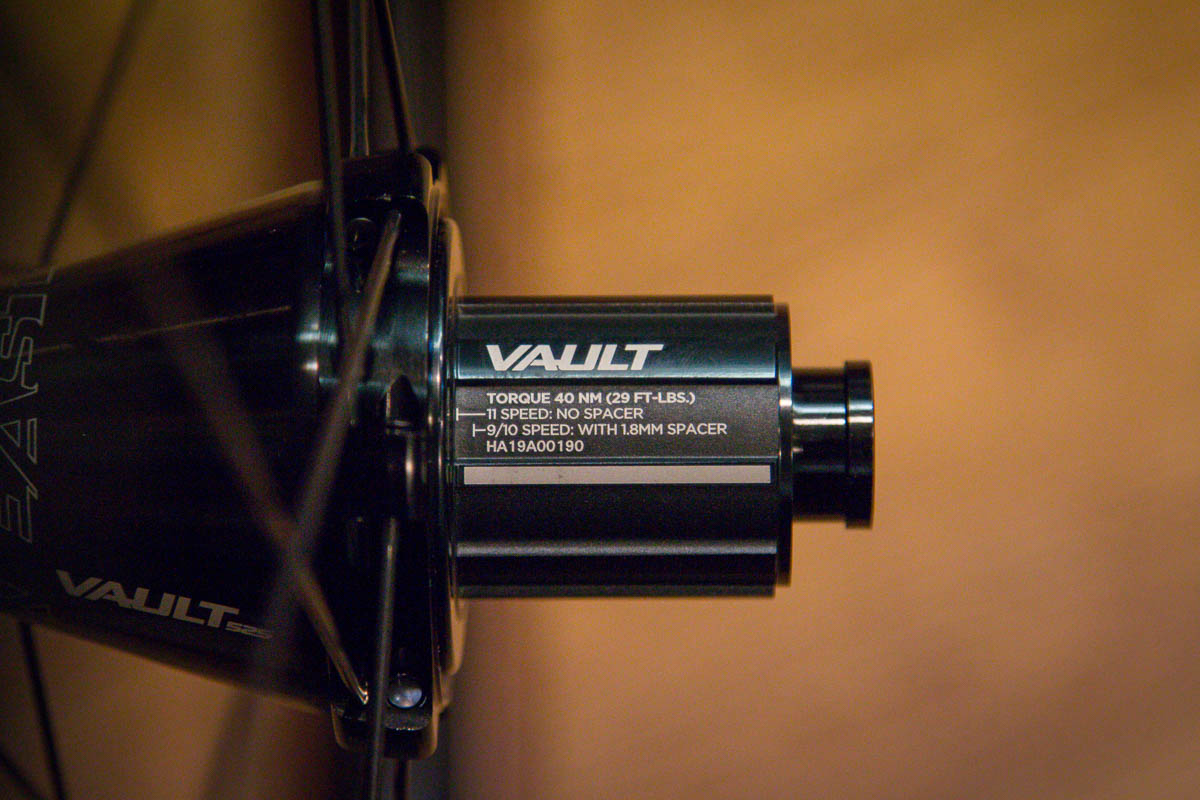 Easton EC90 AX gravel wheels vault freehub