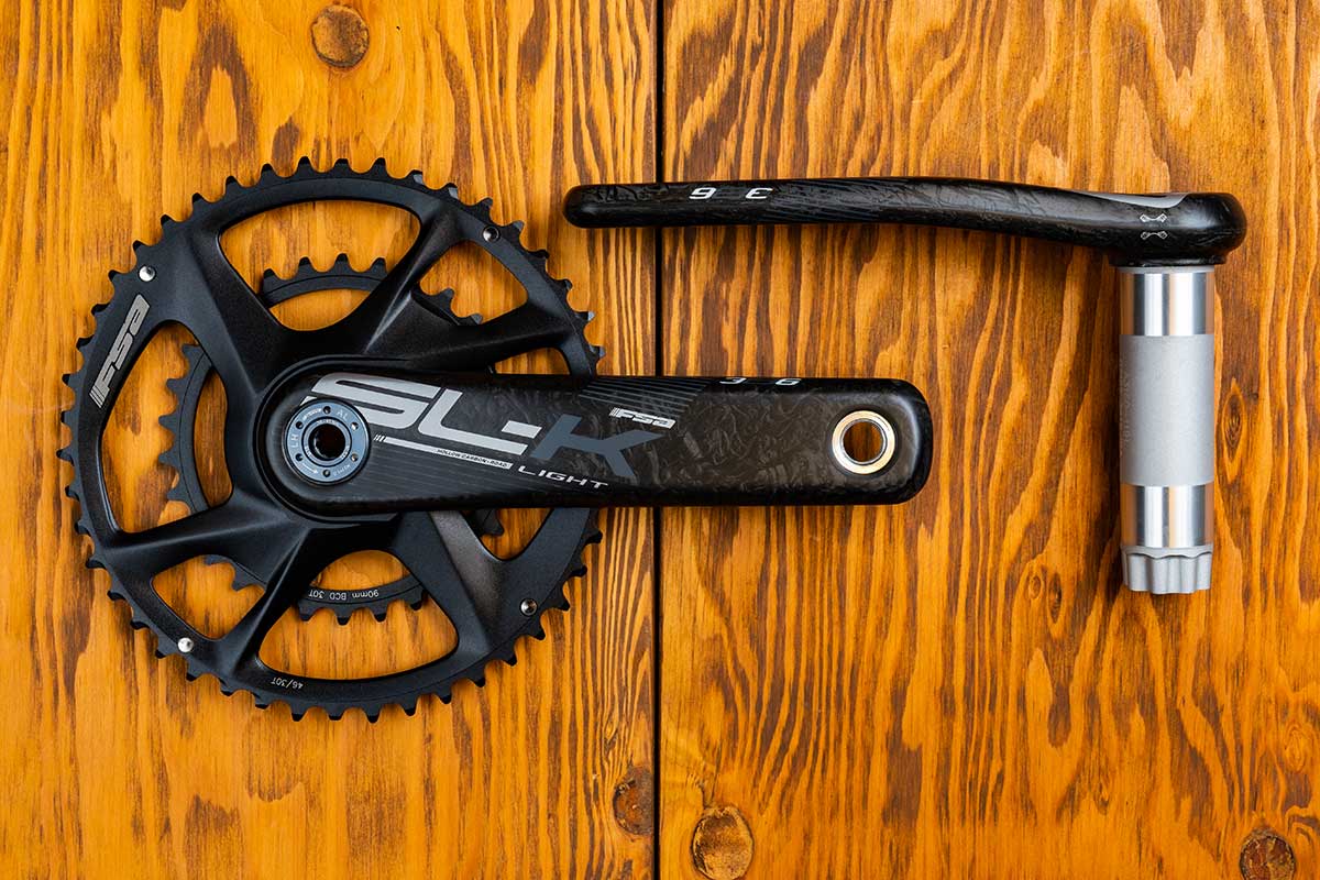 FSA SLK LIGHT MODULAR CRANKSET SUB COMPACT GEARING