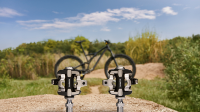 Garmin Rallys with dual XC power, Shimano SPD-SL cleat compatibility & swappable pedal bodies