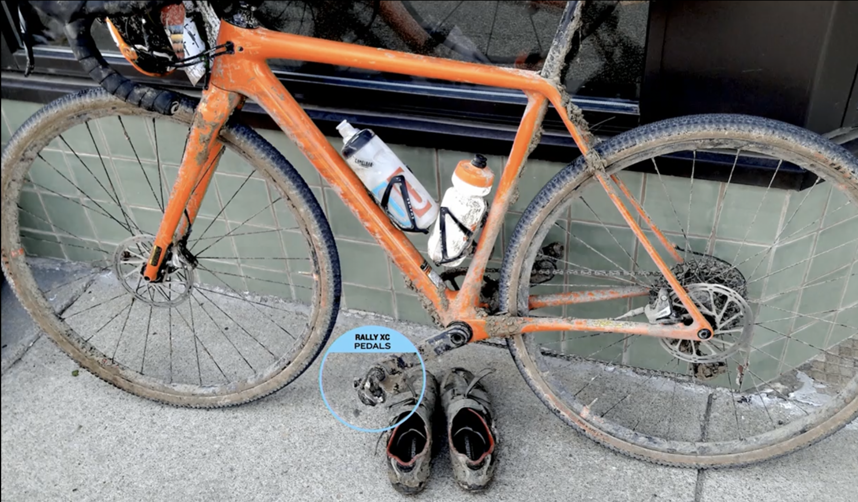 Garmin Rally Pedal gravel Prototype