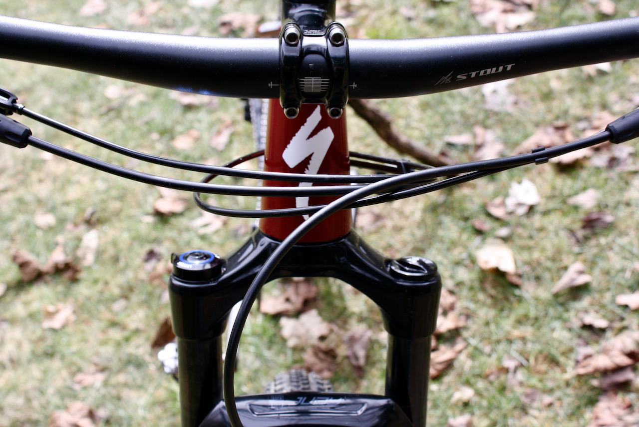 Specialized Chisel XC Bike Review Front headtube