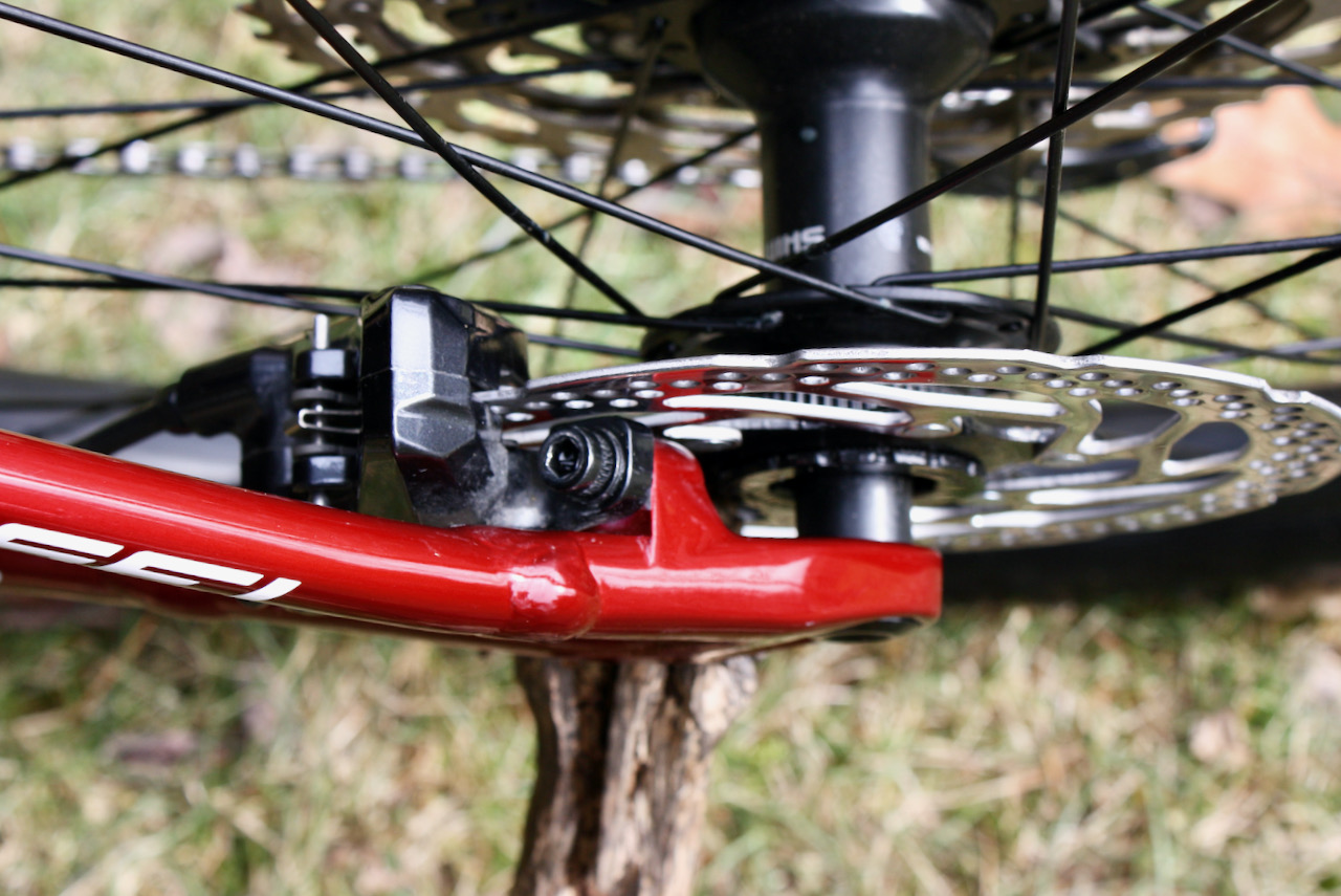 Specialized Chisel XC Bike Review Shimano Deore Brakeset Rotor