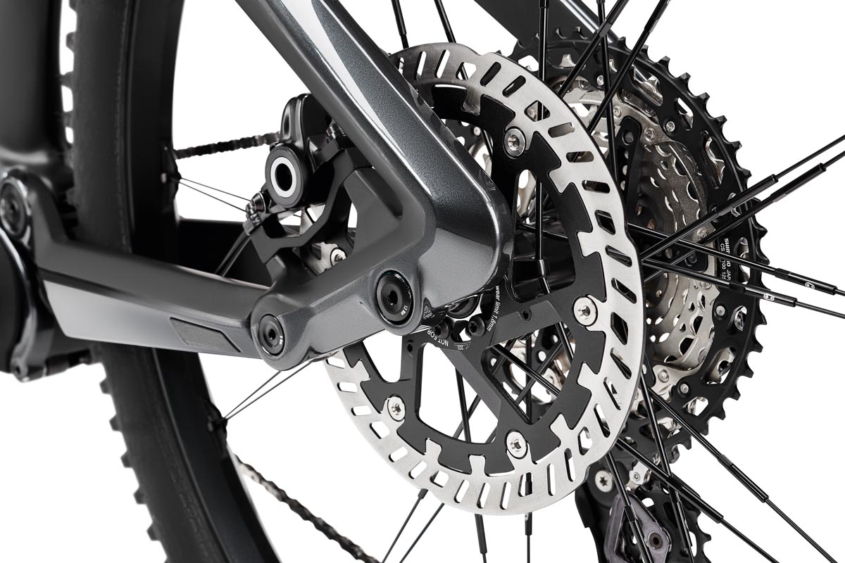 Porsche e-bike cross rear brake