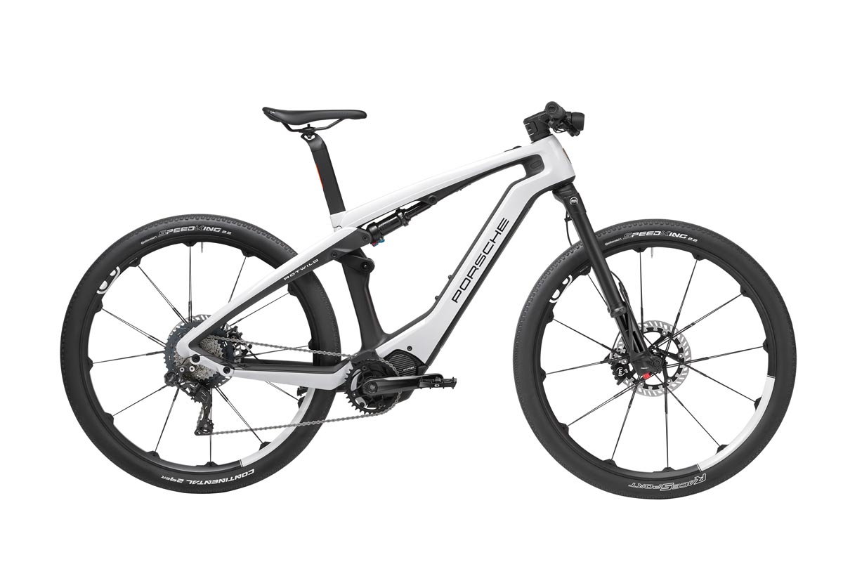 Porsche e-bike sport side