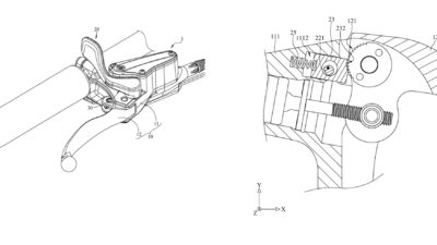 Patent Patrol: Tektro parking brake for bicycles?