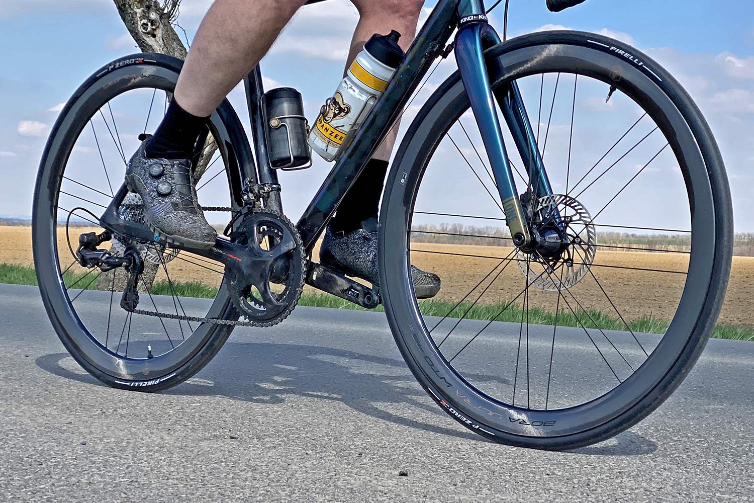 2021 Campagnolo Bora Ultra WTO aero carbon road bike wheels, riding