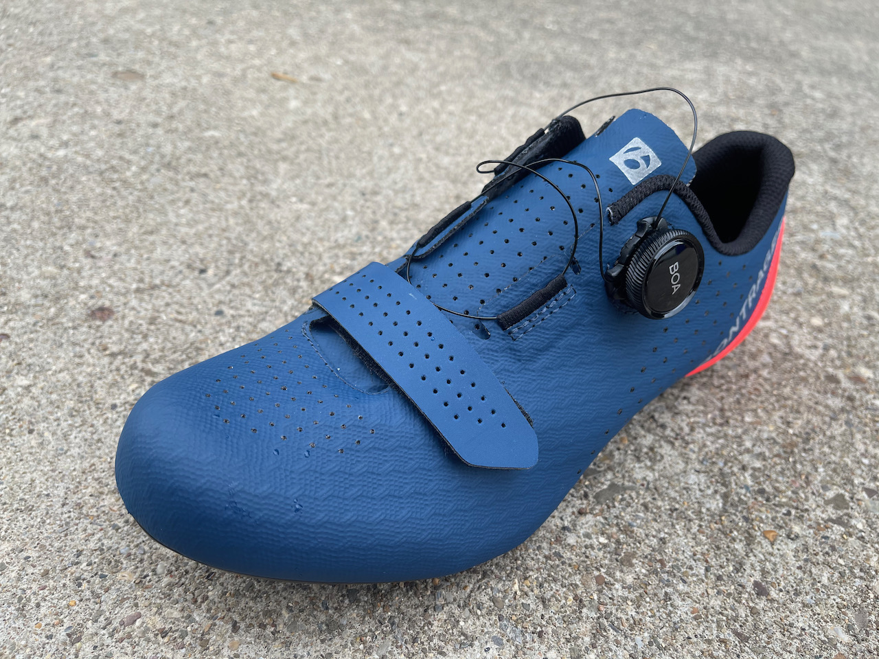 Bontrager Circuit shoe BOA undone