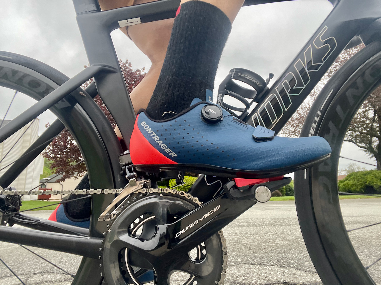 Bontrager Circuit shoe riding profile