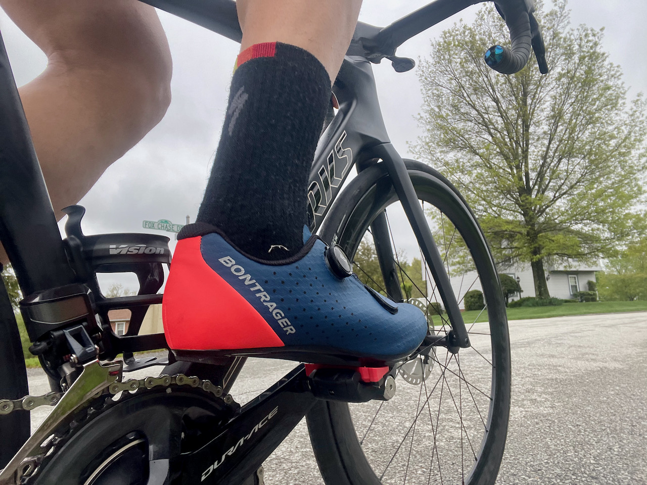 Bontrager Circuit shoe riding rear