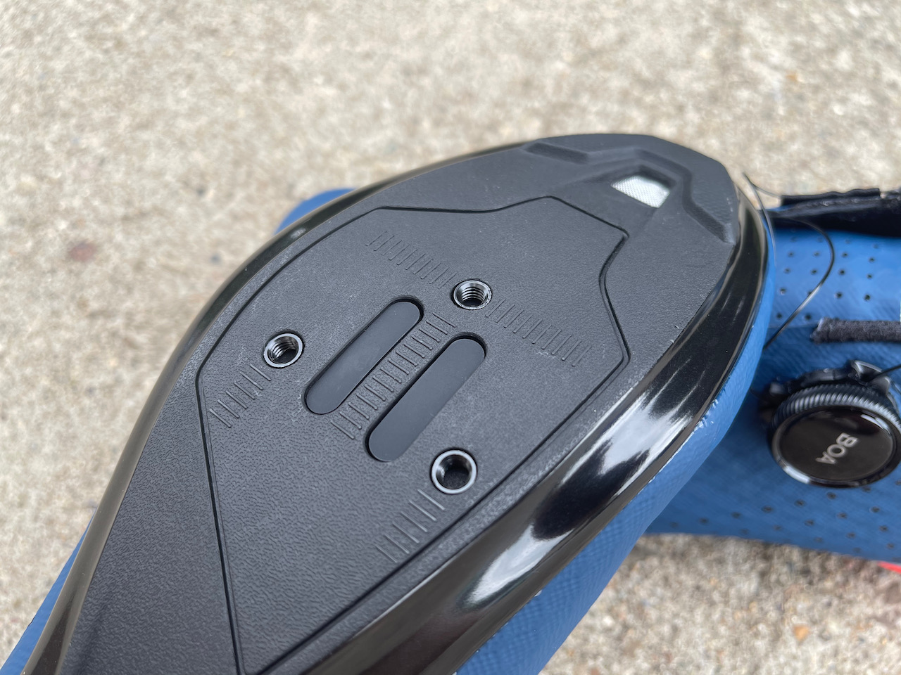 Bontrager Circuit shoe vent close up