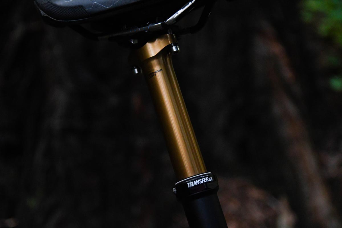 Fox Transfer SL dropper post extended