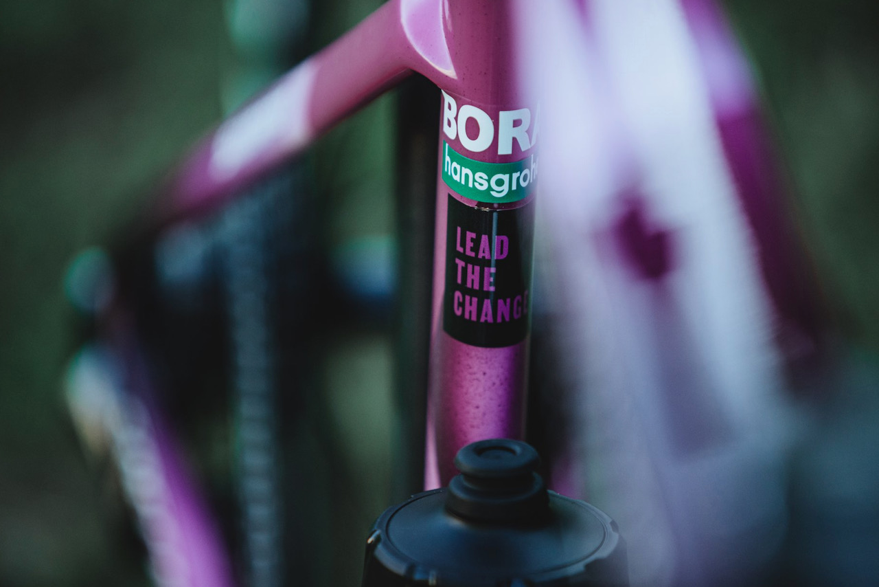 Peter Sagan Tarmac SL 7 Giro seatpost close up