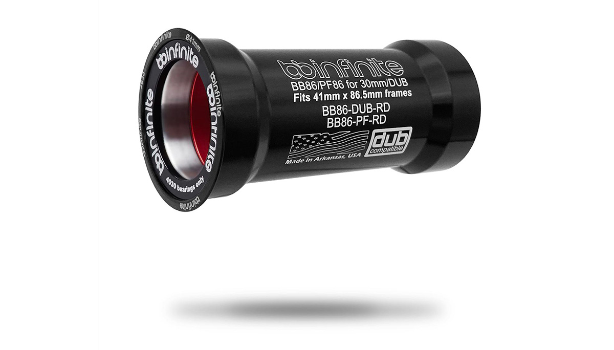 bbinfinite 1 piece bottom bracket press fit design