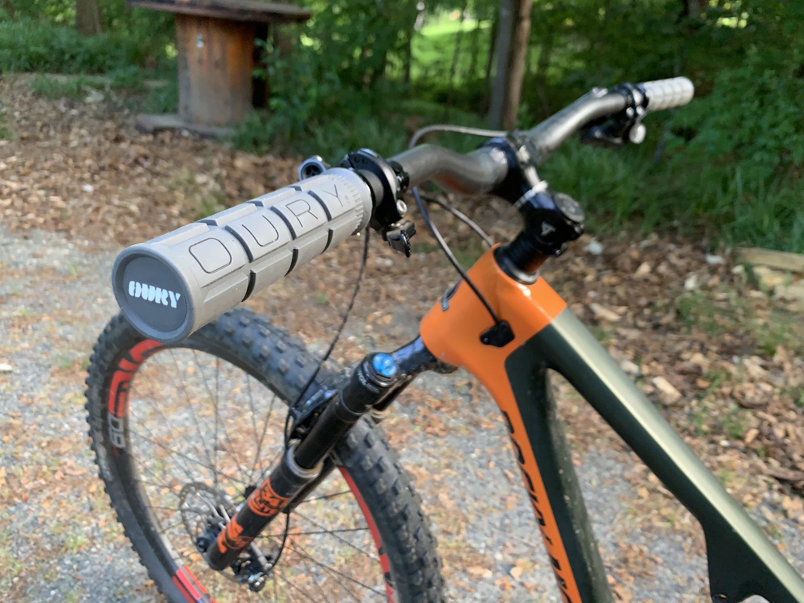 best MTB grips-OURY single side lock on-1
