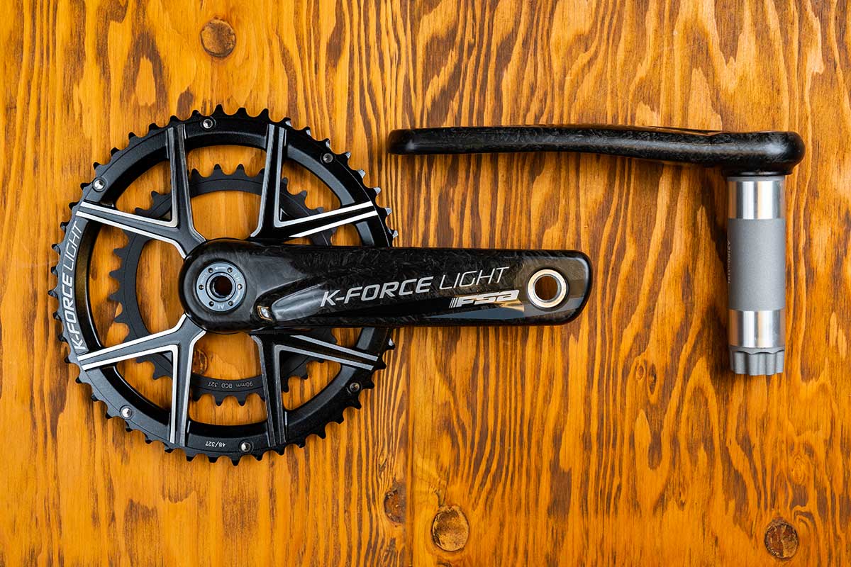 fsa k-force light agx 2x gravel crankset adventure cross