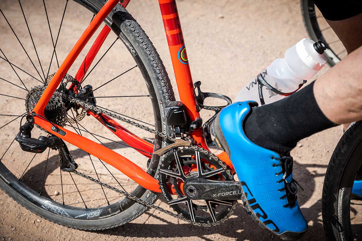 fsa k-force light gravel drivetrain 2x crankset