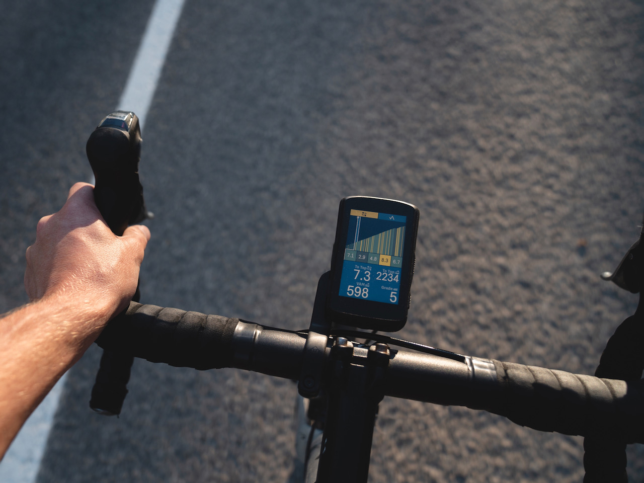 Hammerhead CLIMBER on bike