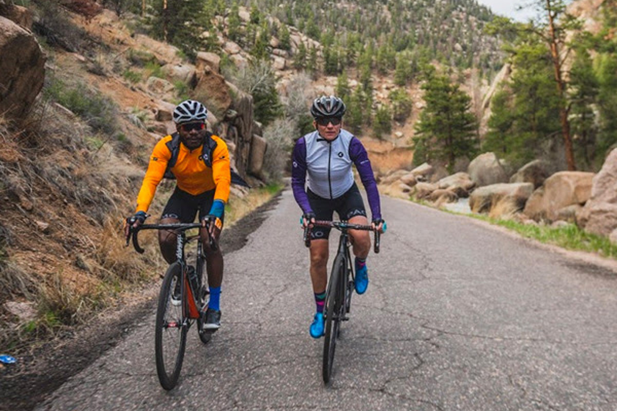 Cyclists Wearing Pactimo