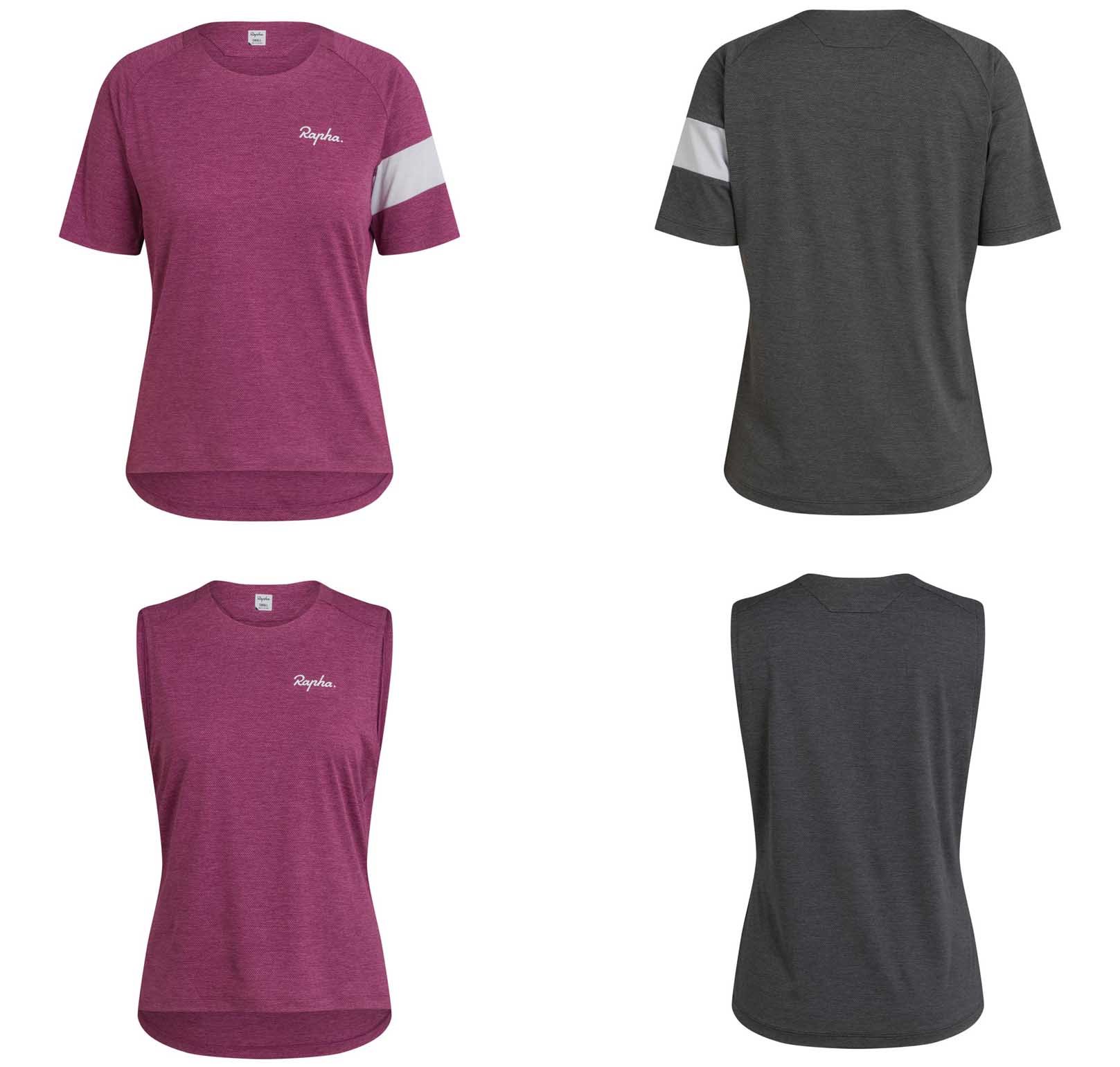 Rapha Performance Trailwear short sleeve and sleeveless womens