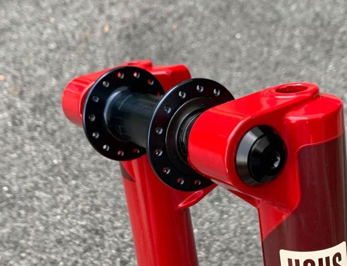 forkmods 20mm to 15mm thru axle adapter kit fork hubs