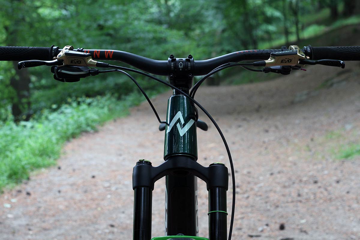 lewis buchanan 2022 norco range pro bike check pnw cockpit