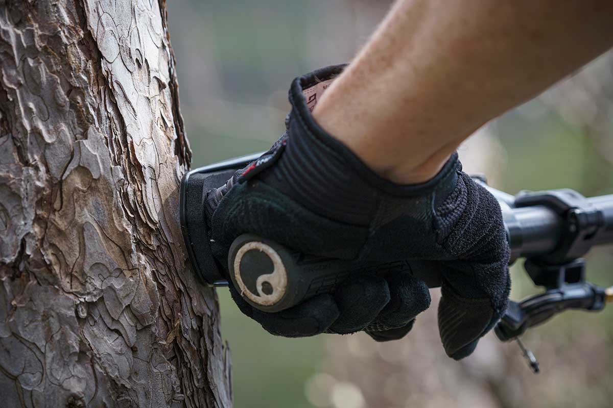 sendhit nock mtb hand gaurds enduro mountain biking impact view