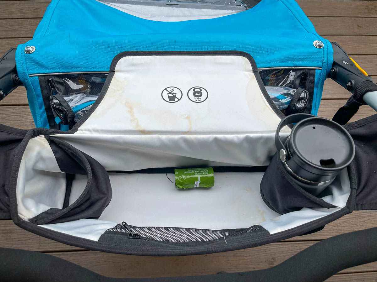 Burley handlebar console