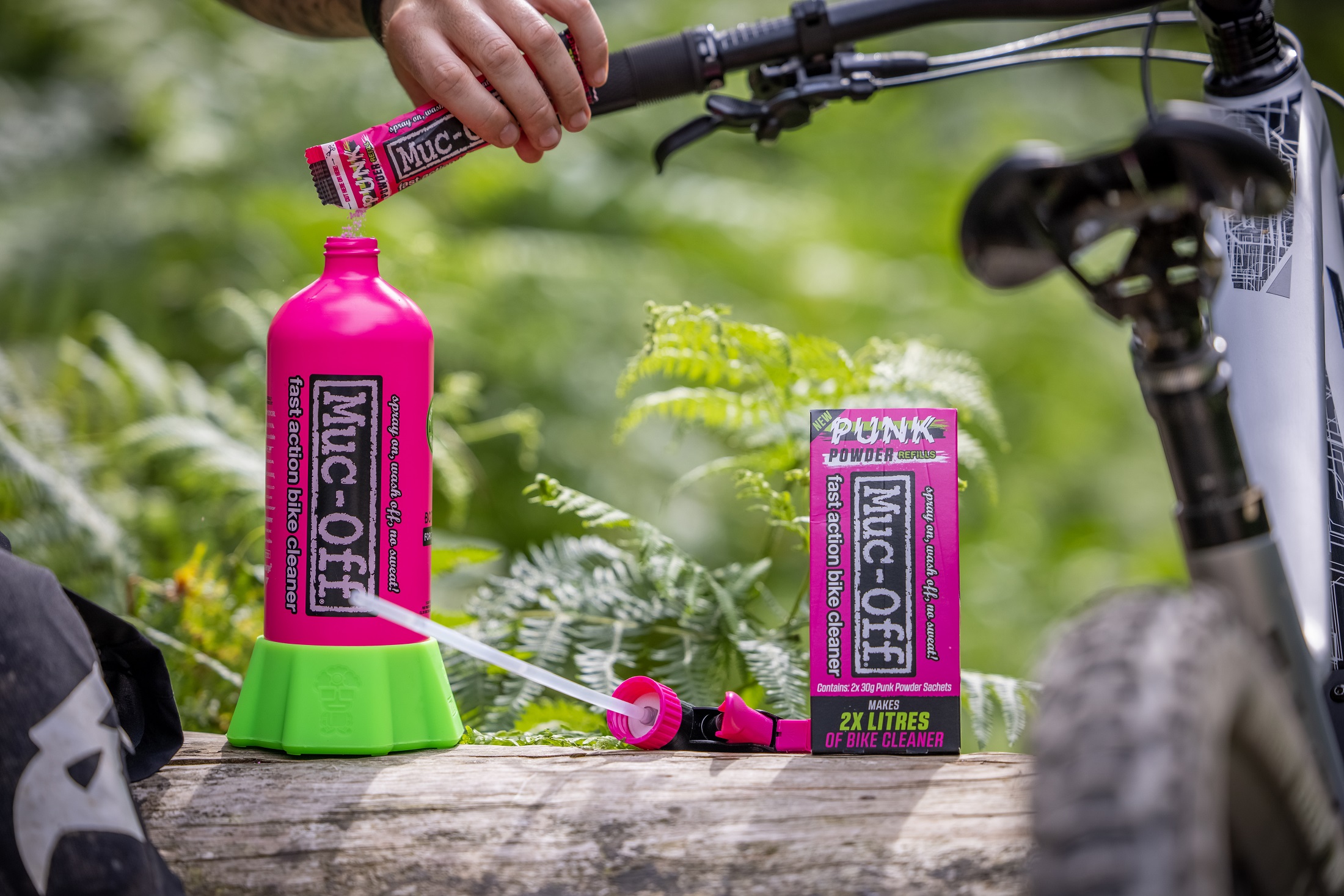 punk powder and Bottle For Life bundle