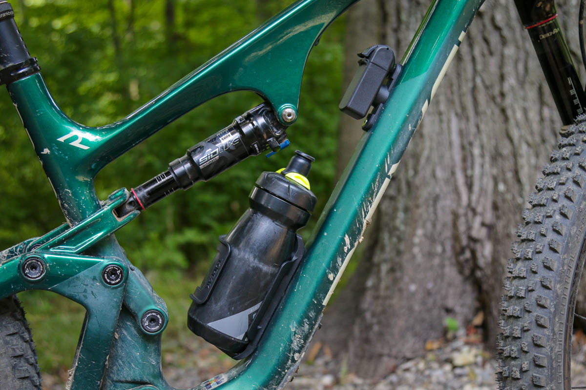 Room for a water bottle cage and other accessories on Revel Ranger