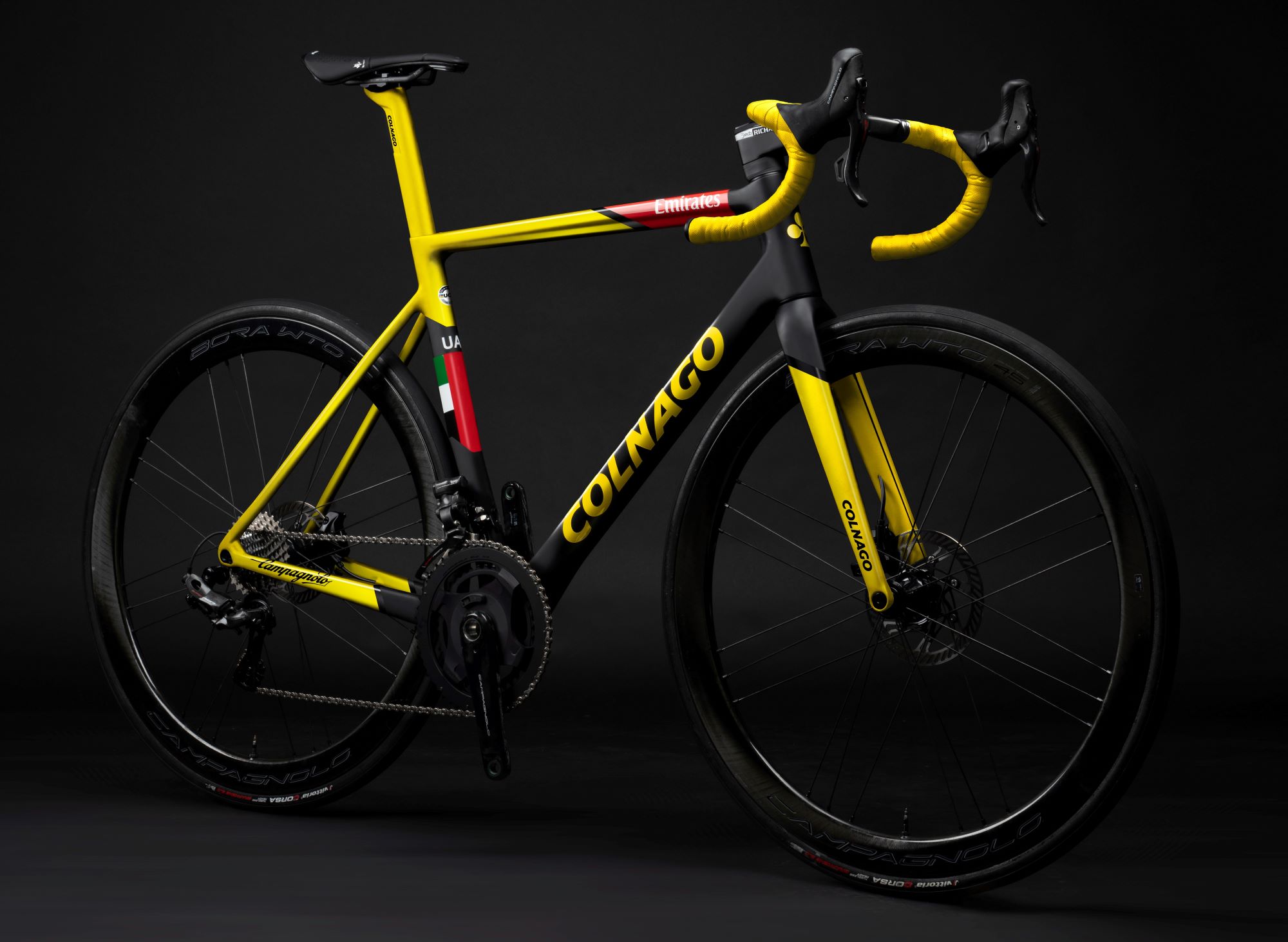 special edition colnago v3rs pogacar yellow bike