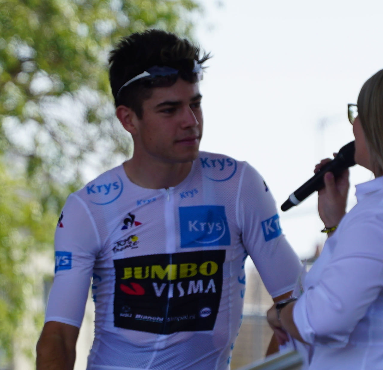 Woute Van Art Tour de France interview