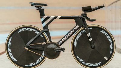 Ashton Lambie smashes 4K Individual Pursuit world record with a 64t chainring!