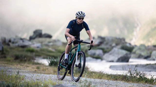 BMC URS riding in the gravel