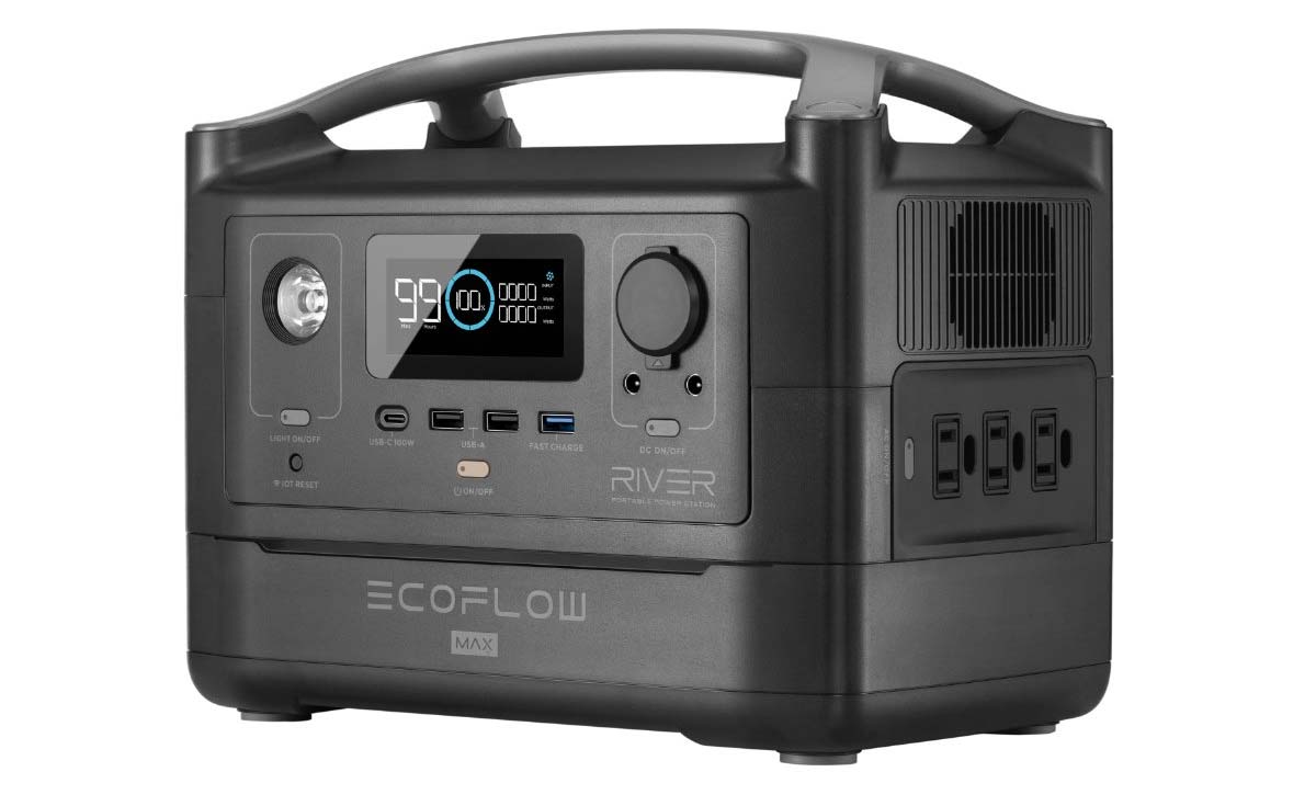 ecoflow river max high energy portable power pack for off grid