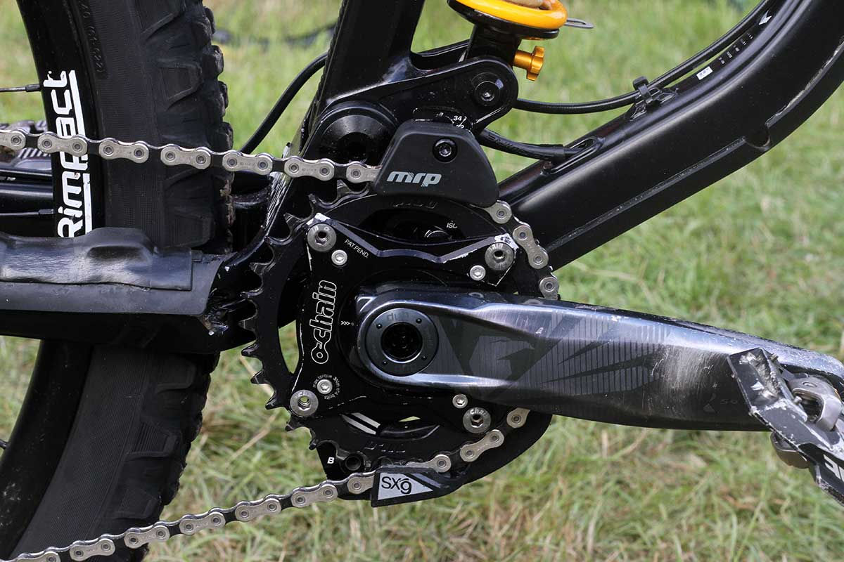 matt stuttard privateer 161 pro bike check ochain 6 degree float