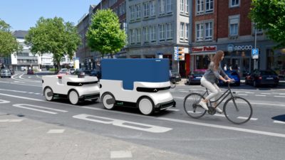 Ducktrain may be first bike trailer that doesn’t actually attach to the bike