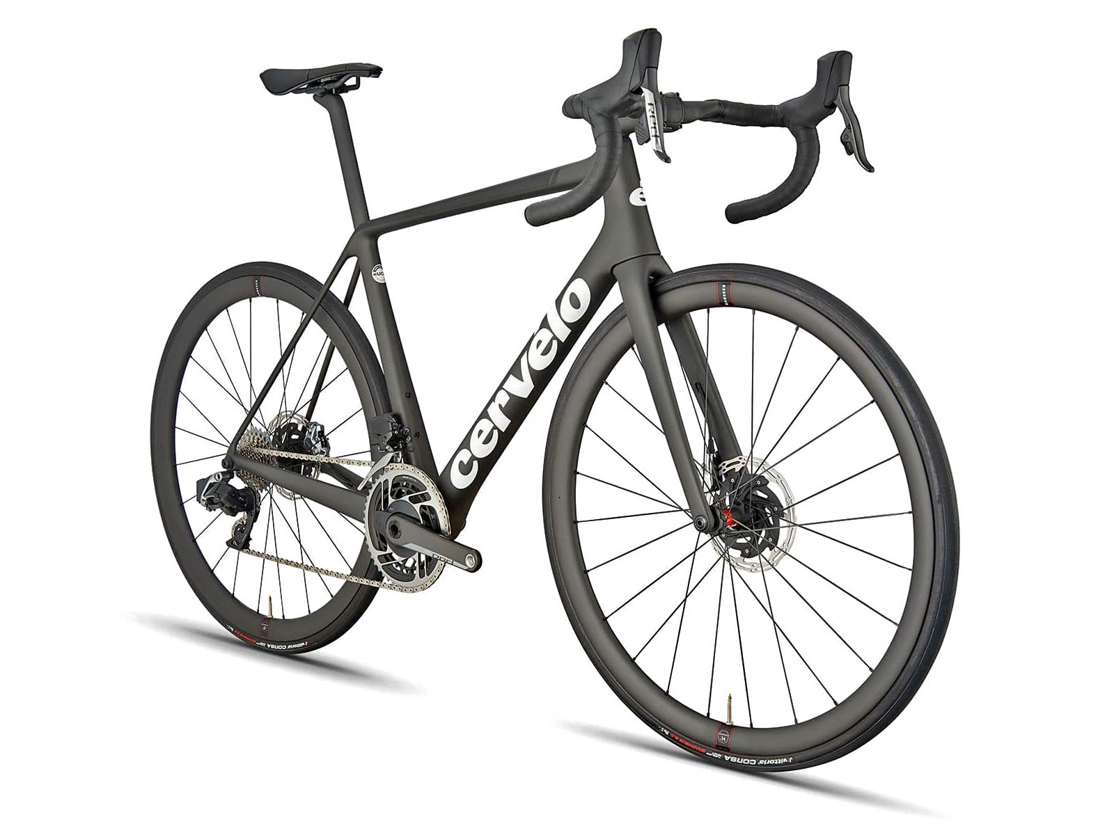 2022 Cervelo R5 Disc lightweight carbon all-rounder classic road bike, angled