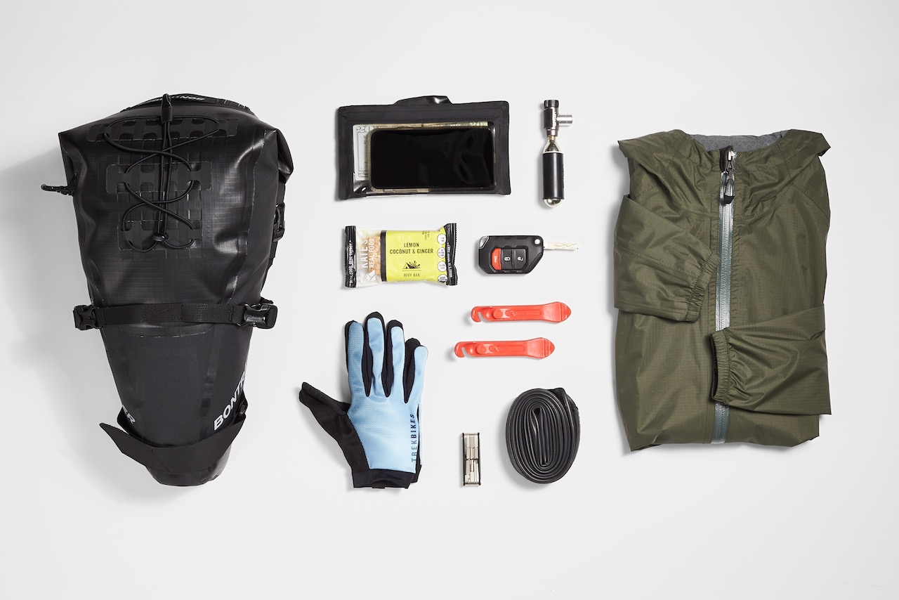 ontrager Adventure bag packed seat bag unpacked