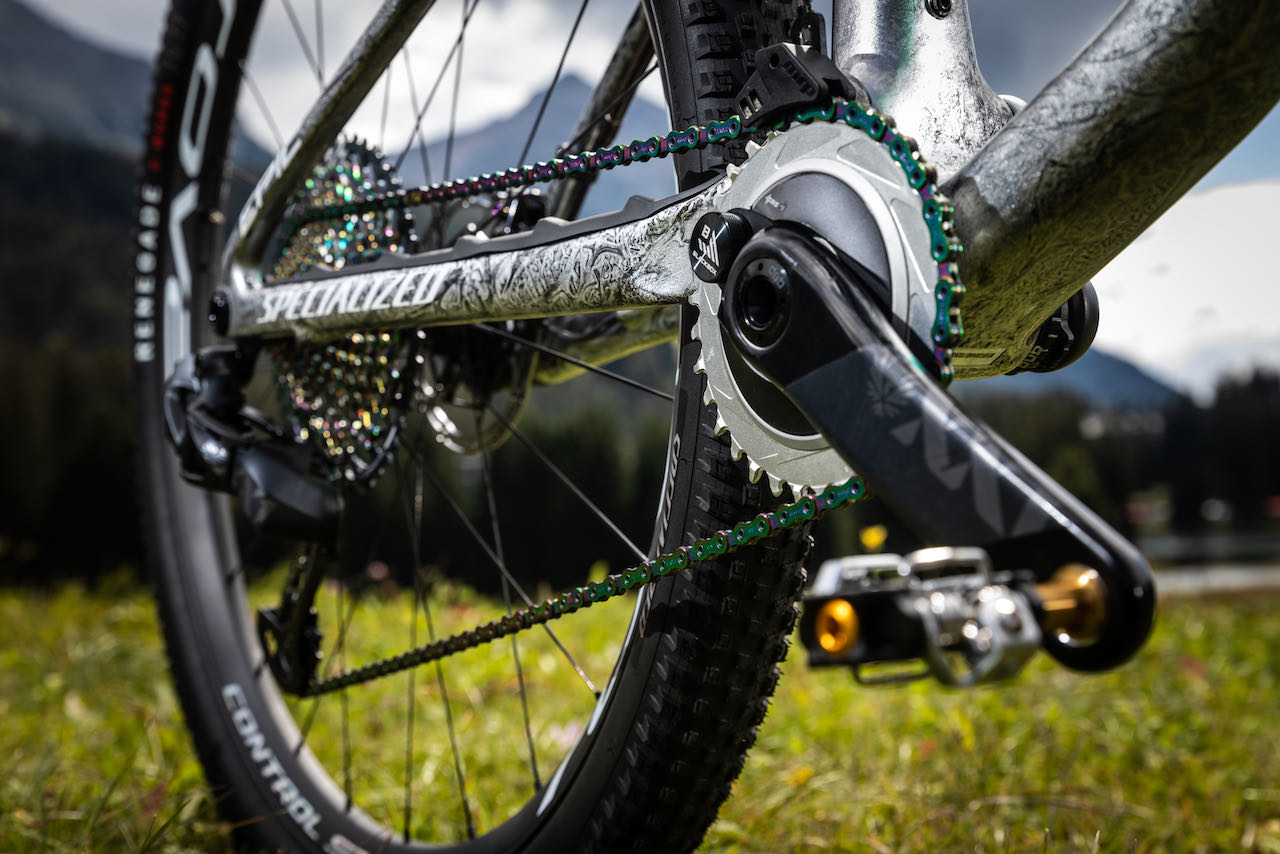 Specialized World Champion limited edition Epic SRAM crankset