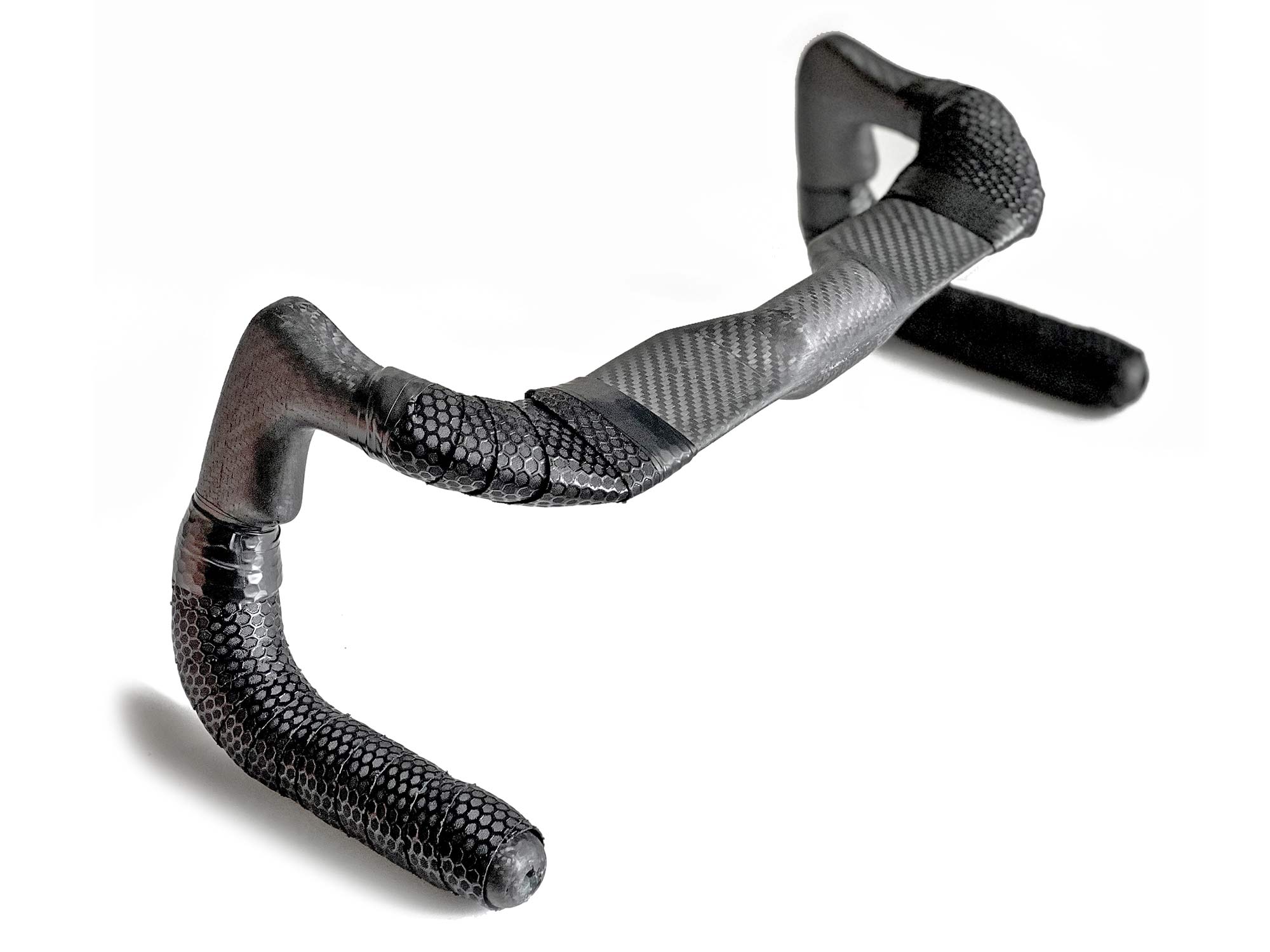 TRed TOOT ASHAA ergonomic carbon track handlebar, angled rear