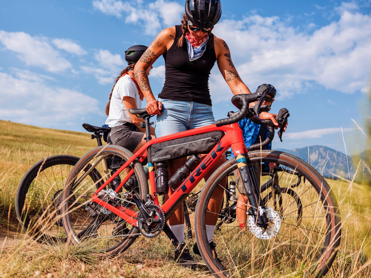 Trek Checkpoint loaded for touring